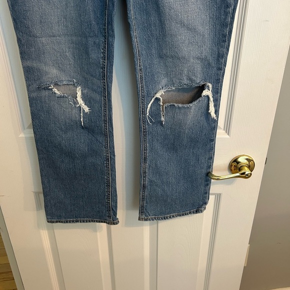 J. Crew Mid Rise Flare Cropped Jeans - Picture 5 of 11